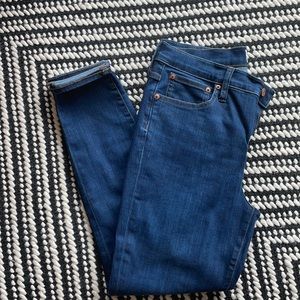 Like New J. Crew 9” Toothpick Jeans